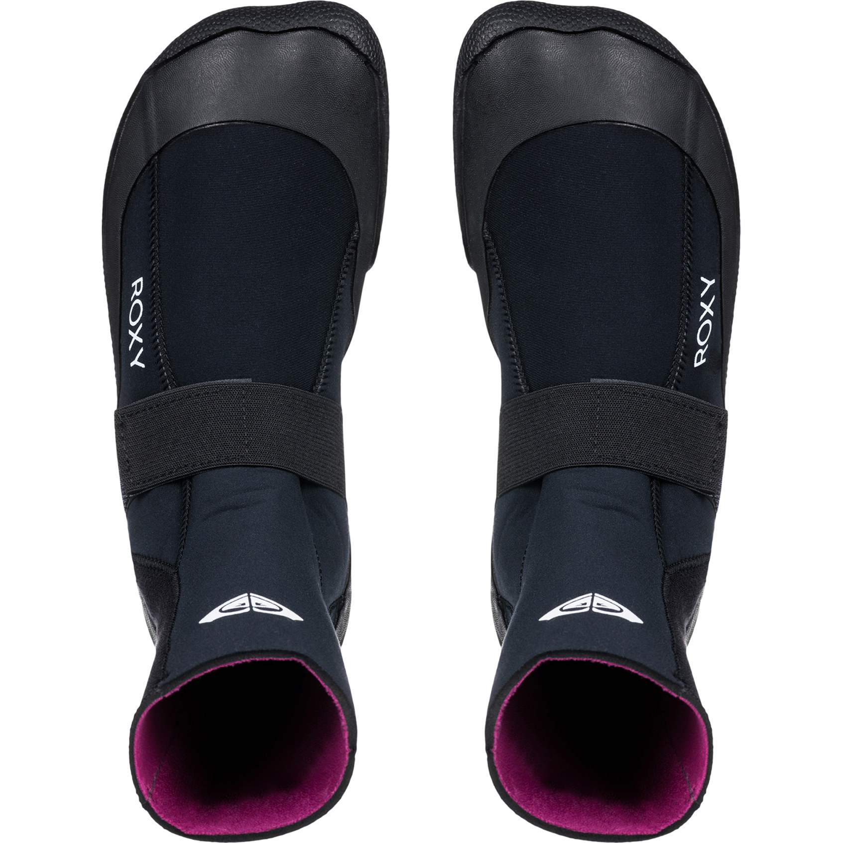 2025 Roxy Womens Swell 5mm Round Toe Wetsuit Boots ERJWW03042 - True Black
